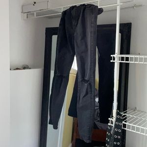 black american eagle jeans